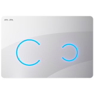 Клавиша смыва Am.Pm Touchless Pro I0450B01 Белая глянцевая